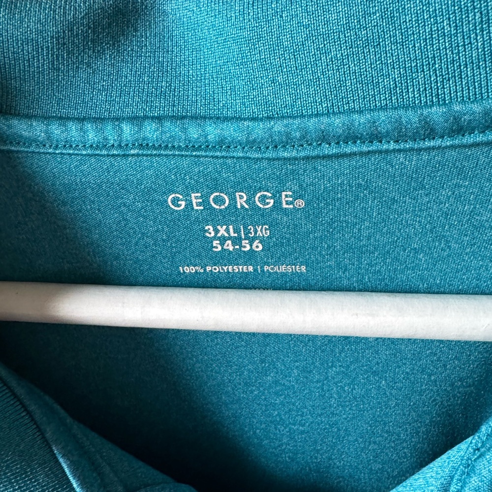 George Teal 3XL Shirt and George Black 3XL Shirt